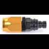5000 Series Plug -10AN Straight Reusable Nut Hose End - image 3