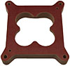 Phenolic Carburetor Spacer Clover Leaf Top, Dart Open Bottom - image 1