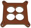 Phenolic Carburetor Spacer 4 Hole, Straight Bores - image 1