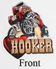 Hooker Willys Pin-Up Retro T-Shirt Small - image 3