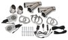 Street-Tease Electric Exhaust Cutout Dual Kit with Remote [2-1/2 in., T-304 Stainless] - image 3