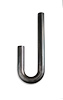 Mandrel J-Bend - Mild Steel Tube OD: 1-3/4" - image 1