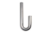 Mandrel J-Bend - Mild Steel Tube OD: 1-7/8" - image 1