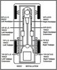 Super Competition Header-Back Exhaust System Big Block Chevy 396-454 (4WD) - image 2
