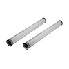 4" Sidetube Slip-In Mufflers Big Block Reverse Flow - image 1