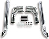 Universal Chrome Sidemounts Inlet: 2.125" - image 1