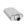 21502 Aero Chamber Muffler, Single 2 1/2 in. Offset Inlet, Single 2 1/2 in. Center Outlet - image 2