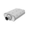 21502 Aero Chamber Muffler, Single 2 1/2 in. Offset Inlet, Single 2 1/2 in. Center Outlet - image 3