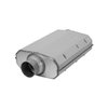 21505 Aero Chamber Muffler, Single 3 in. Offset Inlet, Single 3 in. Center Outlet - image 3