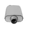 21505 Aero Chamber Muffler, Single 3 in. Offset Inlet, Single 3 in. Center Outlet - image 4
