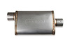 VR304 Satin Stainless Steel Muffler 2.5" Inlet/Outlet - image 1