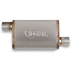 VR304 Satin Stainless Steel Muffler 2.25" Inlet/Outlet - image 1