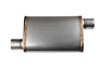VR304 Satin Stainless Steel Muffler 2.5" Inlet/Outlet - image 1