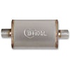 VR304 Satin Stainless Steel Muffler 2.5" Inlet/Outlet - image 1