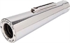 2-1/2" Straight Cut, 15" long x 4" dia. at tip - image 1