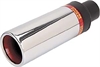 Rolled Exhaust Tip w/Resonator - image 1