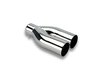 2-1/2" Inlet, 3" Out, 10-3/4" Long, Dual Tips - image 1
