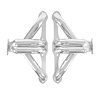 Super Competition Block Hugger Headers 265-400 Chevy Small Block V8 w/ Fast Burn Heads - image 1