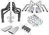 2455 Competition Long Tube Headers Kit for 396-502 ci Chevy Big Block V8 Engines - image 1