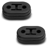 1/2" 2-Hole Rubber Isolators 2/pkg - image 1