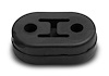 1/2" 2-Hole Rubber Isolators 10/pkg - image 1