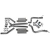 Header Back LS Swap Exhaust System w/Mufflers 1967-69 Camaro/Firebird - image 1