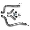 Header Back LS Swap Exhaust System w/Mufflers 1967-69 Camaro/Firebird - image 4