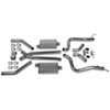 Header Back LS Swap Exhaust System w/Mufflers 1967-69 Camaro/Firebird - image 1