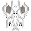 Header Back LS Swap Exhaust System w/Mufflers 1973-87 C10/20 2WD Pickup - image 1
