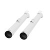 Side Pipe Tubes Fits Hooker Headers 520-2234 and 520-2233 - image 3