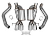 BlackHeart Axle-Back Exhaust System for 2005-2008 Chevrolet Corvette C6 [3 in., 304 Stainless]