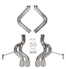 70401344-R Blackheart 3 in. Axle-Back Exhaust Kit without Mufflers for 1997-2004 Chevy C5 Corvette 5.7L