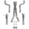 BlackHeart Header-Back Race Mid-Pipes 2016 Chevrolet Camaro SS 6.2L - image 1