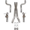 BlackHeart Header-Back Mid-Pipes 2016 Chevrolet Camaro SS 6.2L - image 1