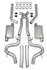 70501363-R Blackheart LS Engine Swap Header-Back Exhaust System for GM Small Block