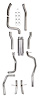 Blackheart LS Engine Swap Header-Back Exhaust System - image 1