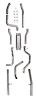 Blackheart LS Engine Swap Header-Back Exhaust System - image 1