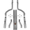 Blackheart Cat-Back Exhaust Kit 2005-2010 Dodge Charger/Magnum Chrysler 300 5.7L - image 1