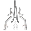 Header-Back Race Exhaust kit + Y-pipe Without Mufflers - image 1