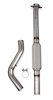 BlackHeart Mid-Pipe 2013-2016 Subaru BRZ/Scion FR-S 2.0L - image 1