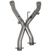 Race Only X-Pipe For BlackHeart Long Tube Headers - image 1