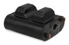 BlackHeart Polyurethane Engine Mount Insert for Small Block Chevy [Black] - image 3