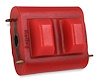 BlackHeart Polyurethane Engine Mount Insert for Small Block Chevy [Red] - image 1