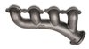 BlackHeart LS Swap Exhaust Manifolds for 1990-2004 GM S-10 and Sonoma [2.50 in. Outlet, Natural Cast] - image 4
