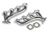 8501-1HKR Blackheart LS Swap Cast Iron Exhaust Manifolds [Silver Ceramic Finish] - image 1