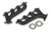 8501-3HKR Blackheart LS Swap Cast Iron Exhaust Manifolds [Black Ceramic Finish]
