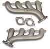8501-4HKR Blackheart LS Swap Cast Iron Exhaust Manifolds [Titanium Ceramic Finish] - image 1