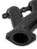 8502-3HKR Blackheart LS Swap Cast Iron Exhaust Manifolds [Black Ceramic Finish] - image 3