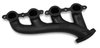 8502-3HKR Blackheart LS Swap Cast Iron Exhaust Manifolds [Black Ceramic Finish] - image 4
