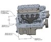 8504-1HKR Blackheart LS Swap Cast Iron Exhaust Manifolds [Silver Ceramic Finish] - image 2